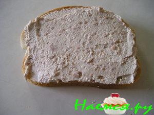 Печень трески с творогом