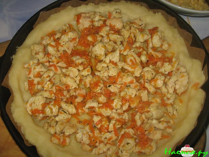 Картофельная пицца