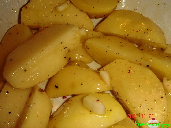 Баранья корейка в рукаве