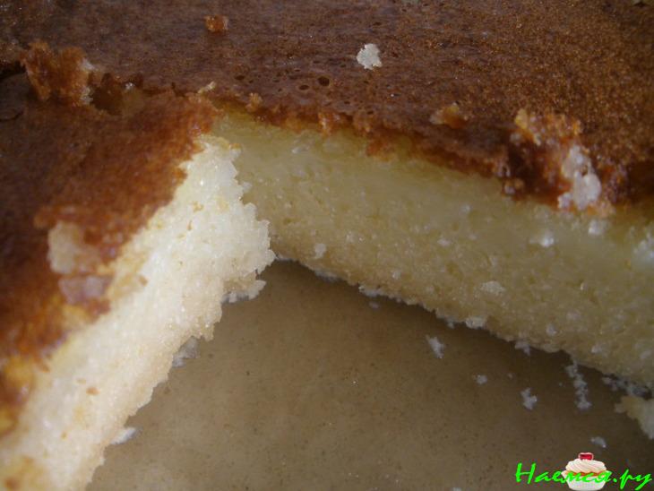 Японский молочный пирог