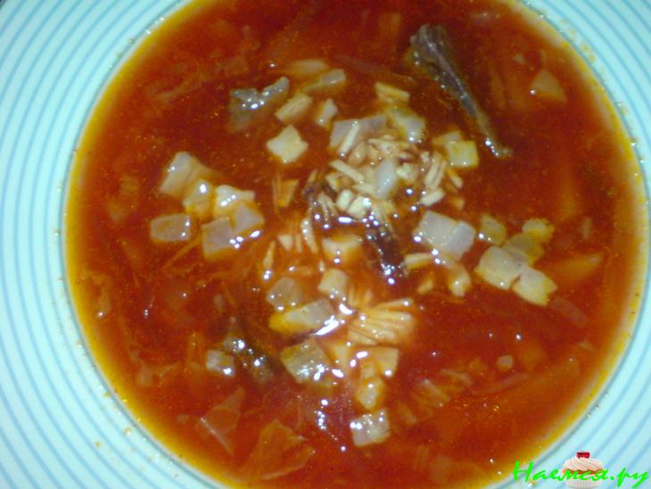 Борщ, о котором мечтала .....