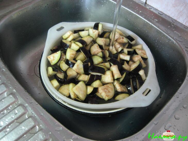 Рагу из баклажан 