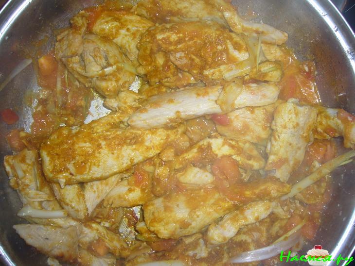 Фрикассе из курочки