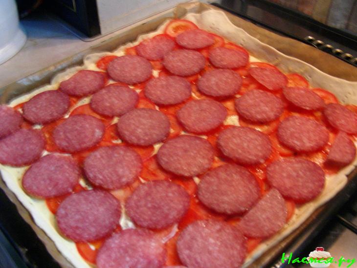 Творожная пицца