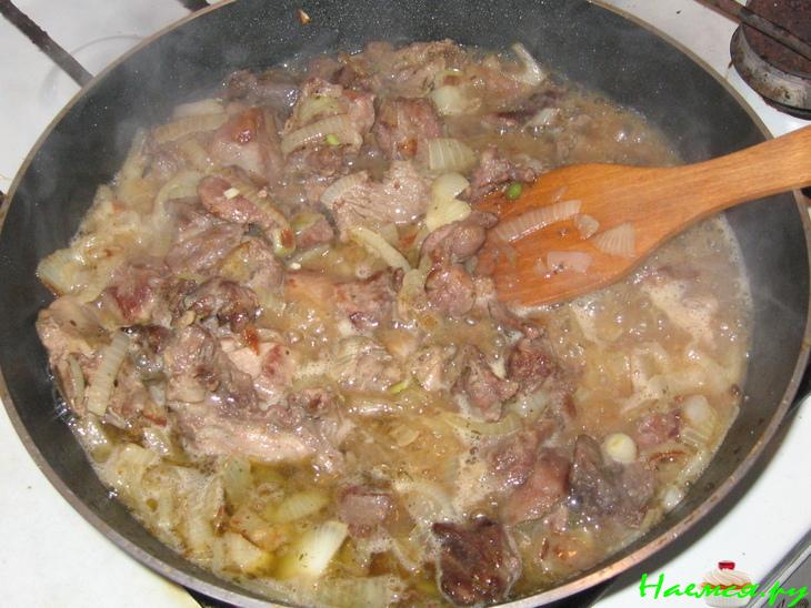 Мясо с овощами в рукаве Мясо с овощами в рукаве