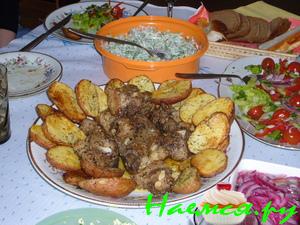 Картофель по-восточному