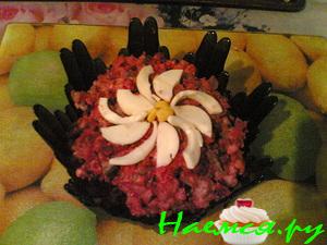 Салат " Балканский" с горчичной заправкой