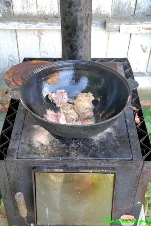 Супчик из дикой утки на огне Супчик из дикой утки на огне