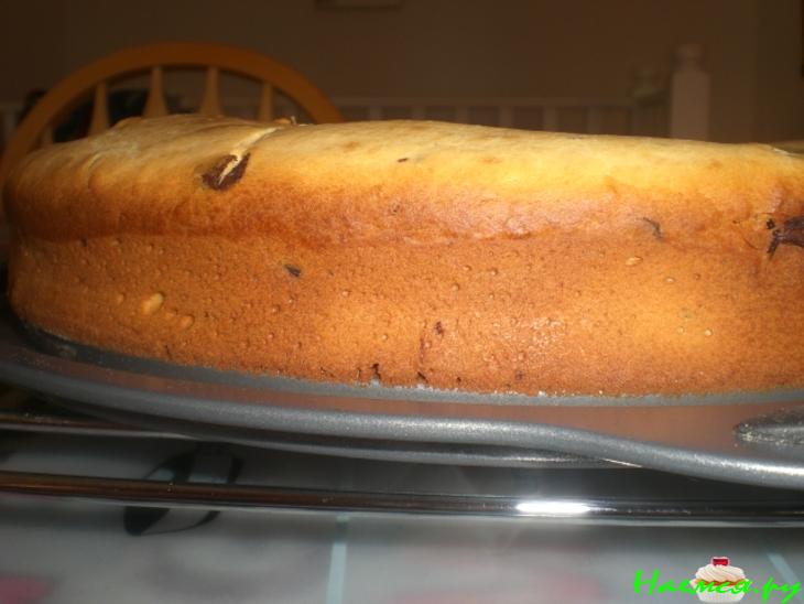 Шоколадно-творожный торт