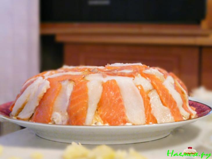 Праздничный салат "Русский" Праздничный салат "Русский"