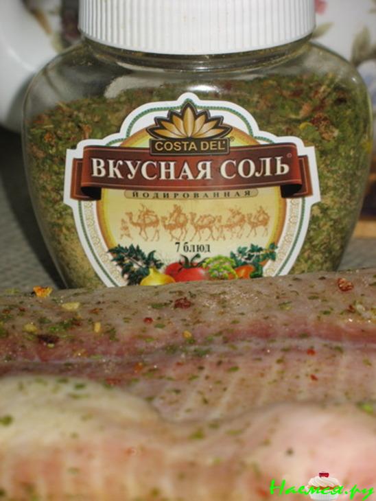 Морской язык в пироге