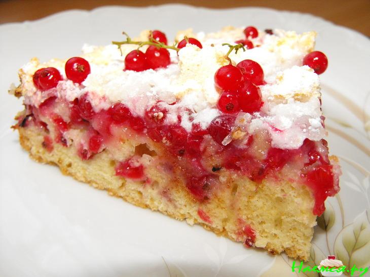 Пирог 'Смородина под снегом'