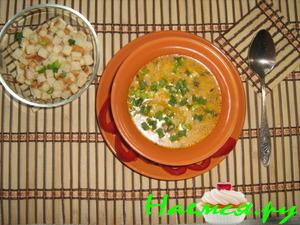 Супчик сырный с рыбкой Супчик сырный с рыбкой