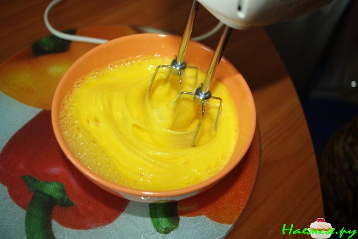 Теплый пирог с шоколадом