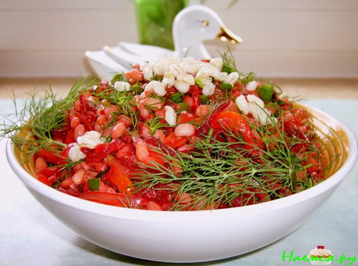 Овощной гарнир-салат "Перловка - forever" и советы