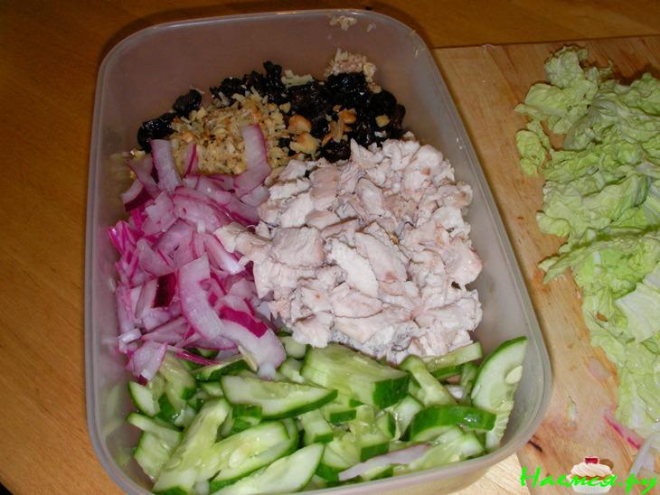 Салат "Куриная нежность"