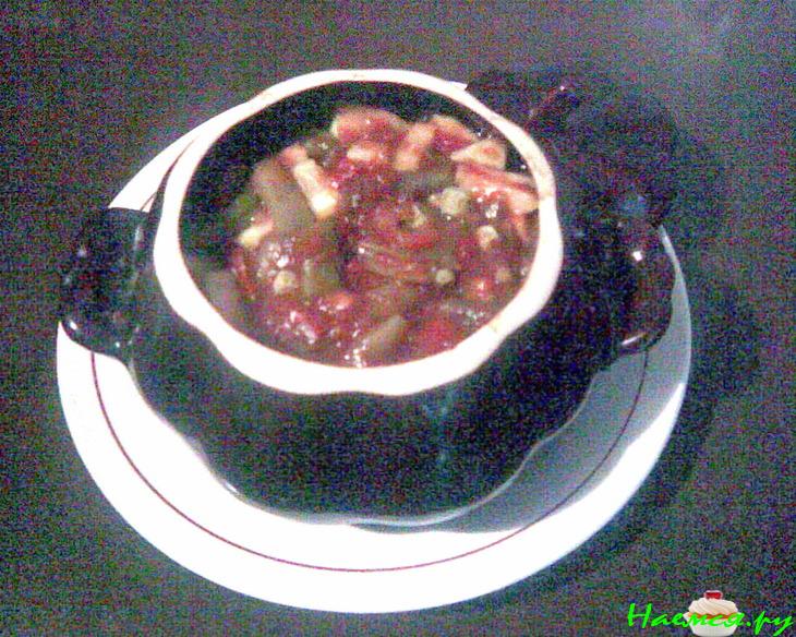 Хек запеченный в горшочке с овощами