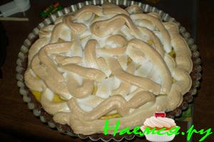 Пирог-творожник 'Под снегом'