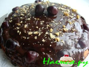 Торт "Пьяная вишня" без вишни