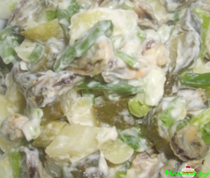 Салат "Мидии и Ко" Салат "Мидии и Ко"