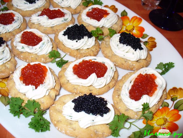 Сырные закусочные пирожные 