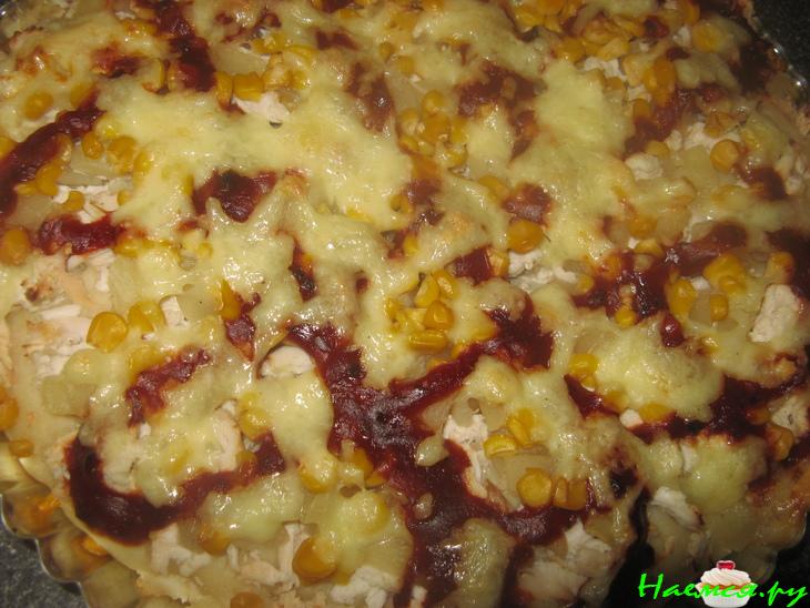 Пирог "Гавайский"