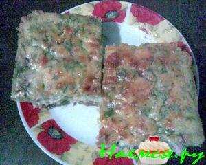 Легкий пирог - запеканка с капустой, шампиньонами и куриным мясом Легкий пирог - запеканка с капустой, шампиньонами и куриным мясом