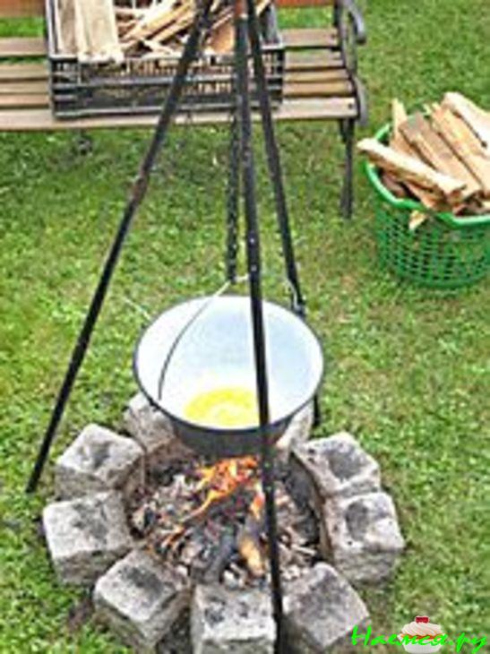 Венгерский гуляш на костре 