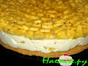 Ананасово-кокосовый творожный торт "Pina Colada" Ананасово-кокосовый творожный торт "Pina Colada"