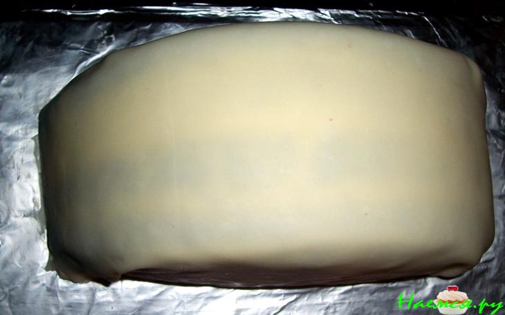 Торт "Сумка" (украшение)