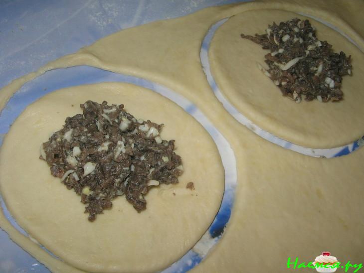 Пирожки из дрожжевого теста без расстойки, из холодильника Пирожки из дрожжевого теста без расстойки, из холодильника