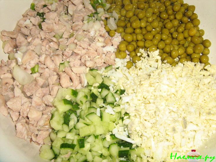 Салат "Тайна океана"