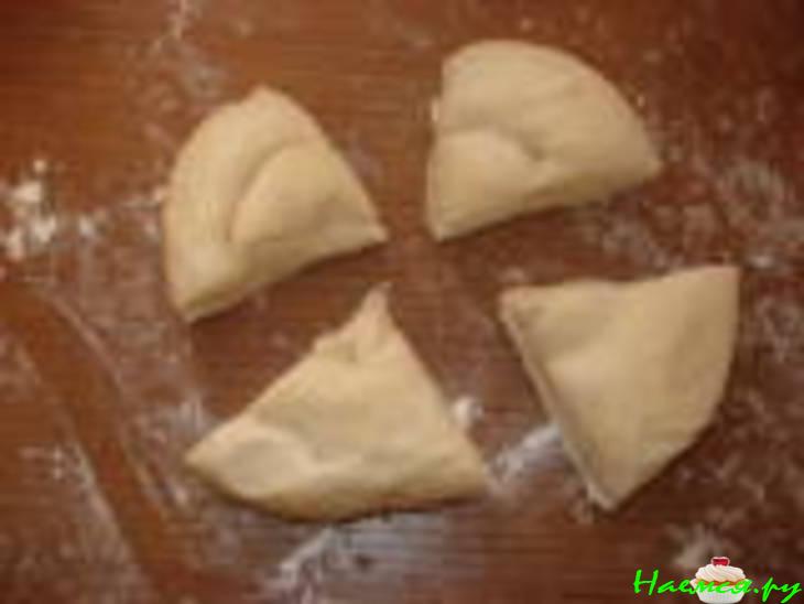 Чебуреки со смешанным фаршем
