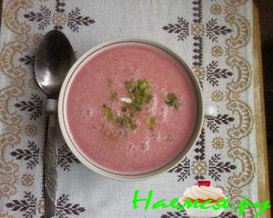 Польский борщ с ушками Польский борщ с ушками