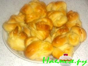 Сырные пышки-завитушки Сырные пышки-завитушки