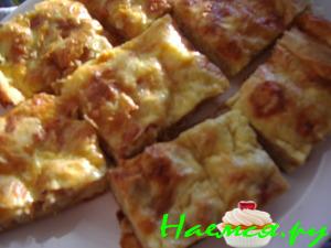 Сырная запеканка или ачма ленивая!