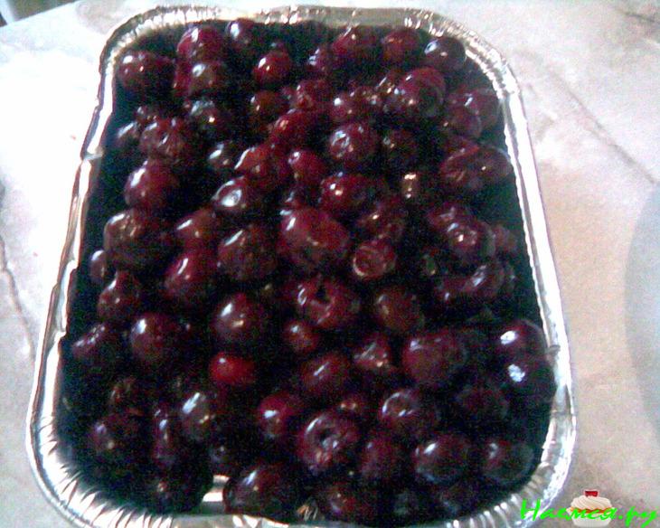 Пирог "Вишневое сердце"