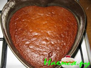 Бисквит "Карамельный" без яиц