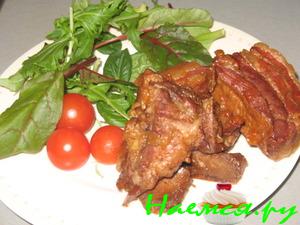 Свиные ребрышки в карамельном соусе