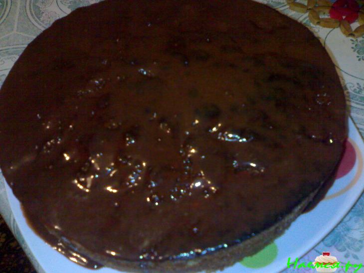 Кекс сметанный с кусочками яблок