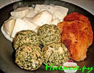 Шпинатные шарики Шпинатные шарики