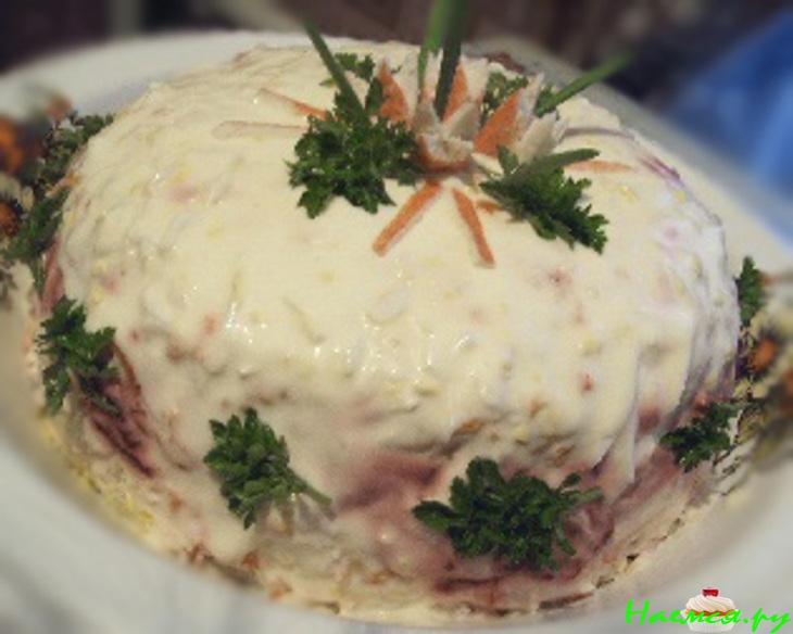 Простой воскресный салатик Простой воскресный салатик