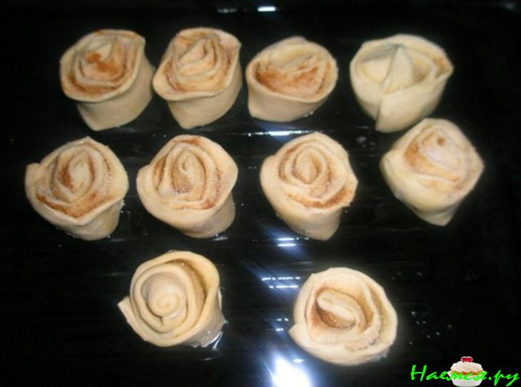 'Розочки' с корицей