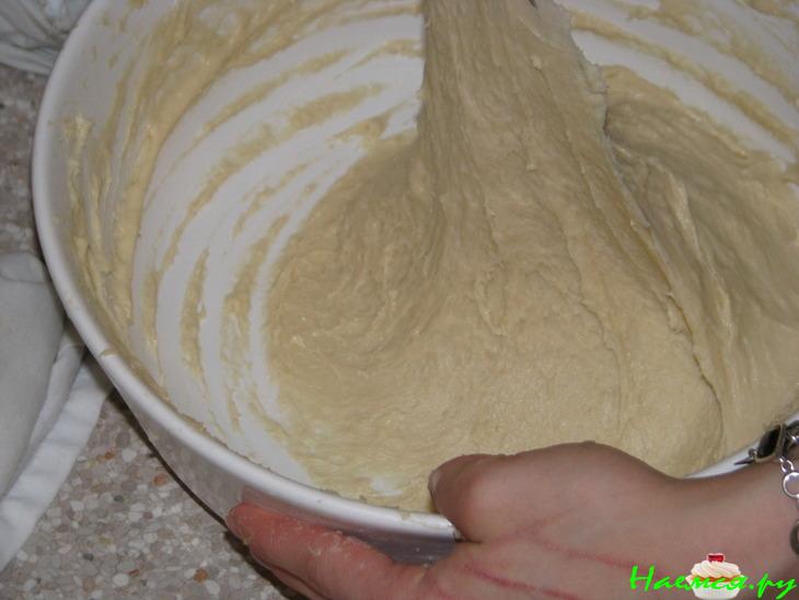 Воздушные пирожки с курагой