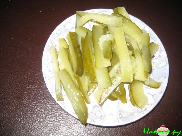 Салат "Под крышей"