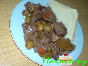 Телятина в белом вине Телятина в белом вине