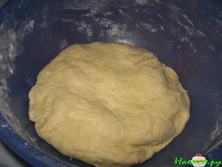 Хрущевское тесто и плюшки с корицей из него