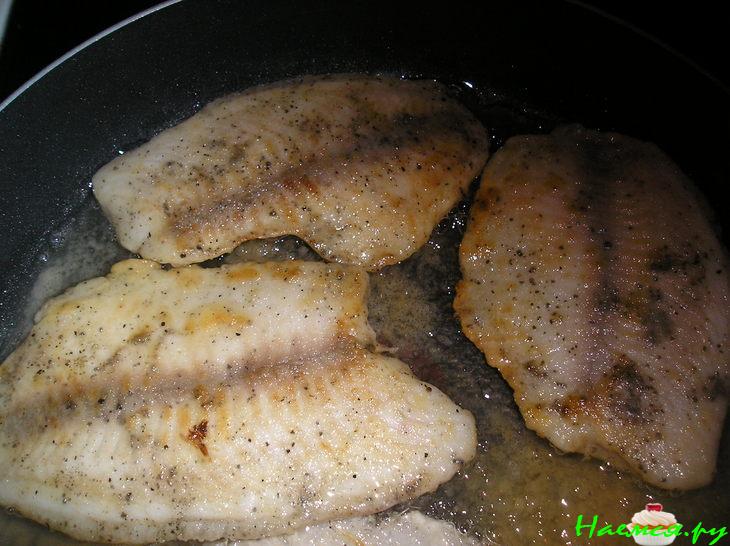 Тилапия жареная