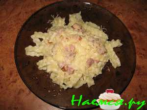 Паста "Карбонара" (вариант)