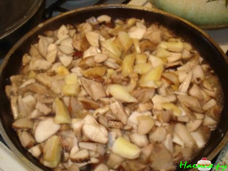 Грибы с картошкой